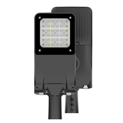 Alumbrado público del sensor 60W IP66 LED de la fotocélula con la cubierta de cristal moderada