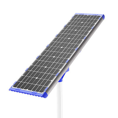 Todos en luces de una calle solares de 80W LED indican control de tiempo de sensor