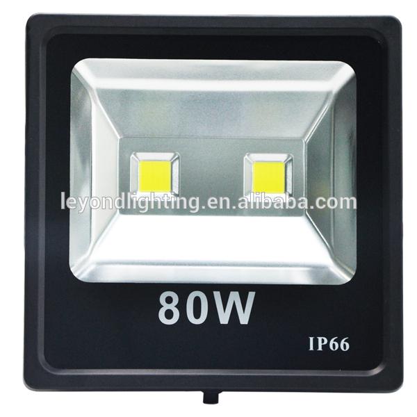 Luz de inundación del alto brillo LED 80W con la prenda impermeable IP65 que valora durante 3 años la garantía.