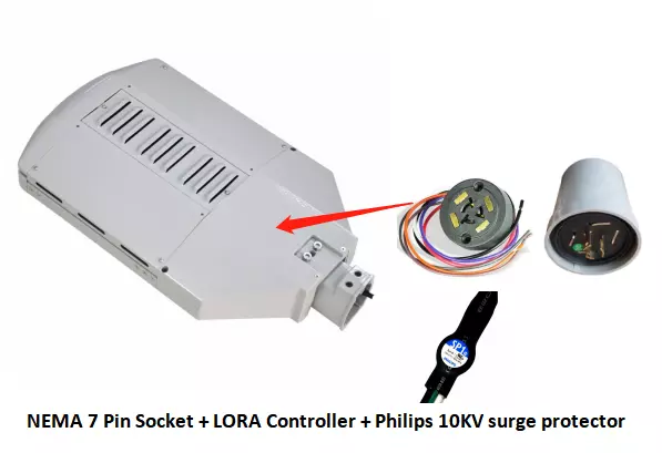 La luz de calle modular de la carretera de la luz de calle de IP66 200w LED llevó el reemplazo 70-400 del vatio existente los alumbrados de HPS/del Mh