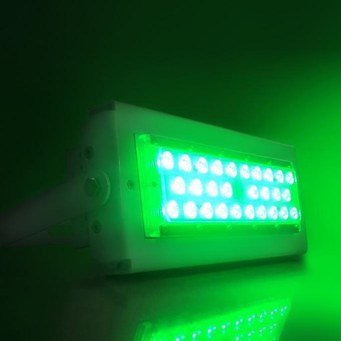 5 años de la garantía del RGB LED de luz de inundación de vivienda de aluminio 80W para la decoración 7 del color de la plaza de la etapa
